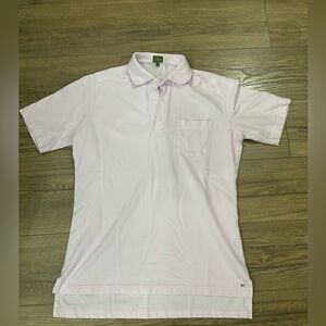 Sid Mashburn Light Pink Polo Shirt size M